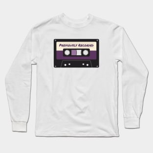 Previously Recorded Logo Long Sleeve T-Shirt